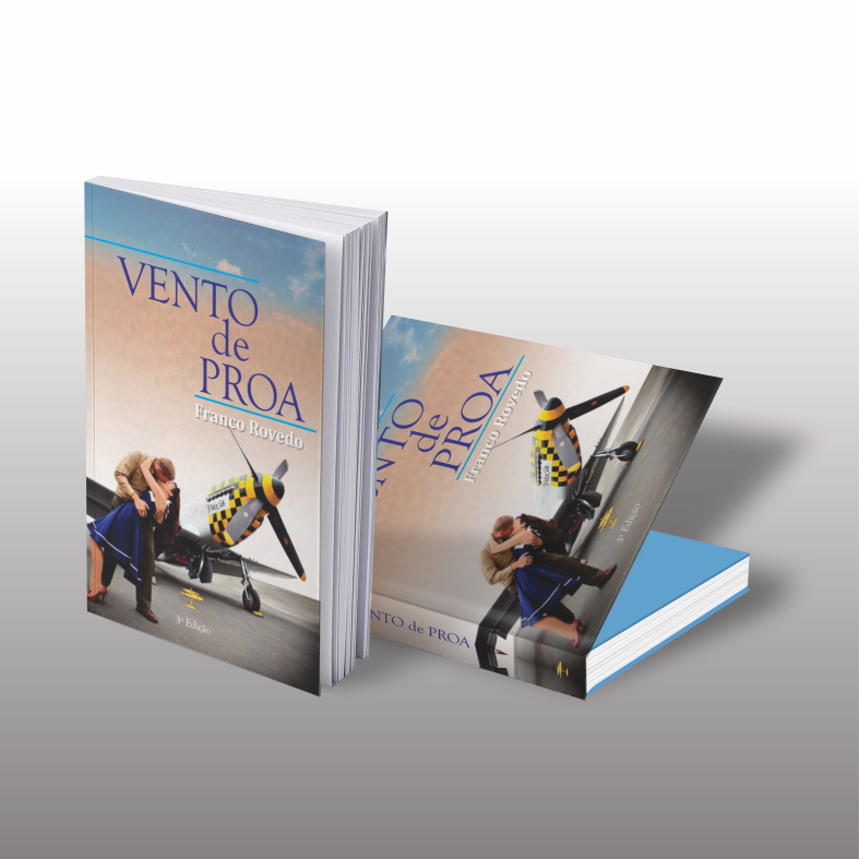 Vento de Proa, aviação, paraquedismo, história da aviação, romances aéreos, amor e voo, aventuras no céu, acidentes leves, paixão por voar, desafios da gravidade, histórias de pilotos, ficção e realidade, adrenalina do voo, grandes aviadores, emoções no ar, arte de voar, revistas especializadas em aviação, público leigo, gravidade, liberdade nos céus, intensidade amorosa, memórias de voo, paraquedismo e amor, emoção de voar, voos inesquecíveis, decolagem e amor, vida e amor, metáforas da aviação, desafios no amor, Franco Rovedo.